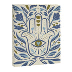 Golden Hamsa with Evil Eye  Canvas Print Gallery Image 6