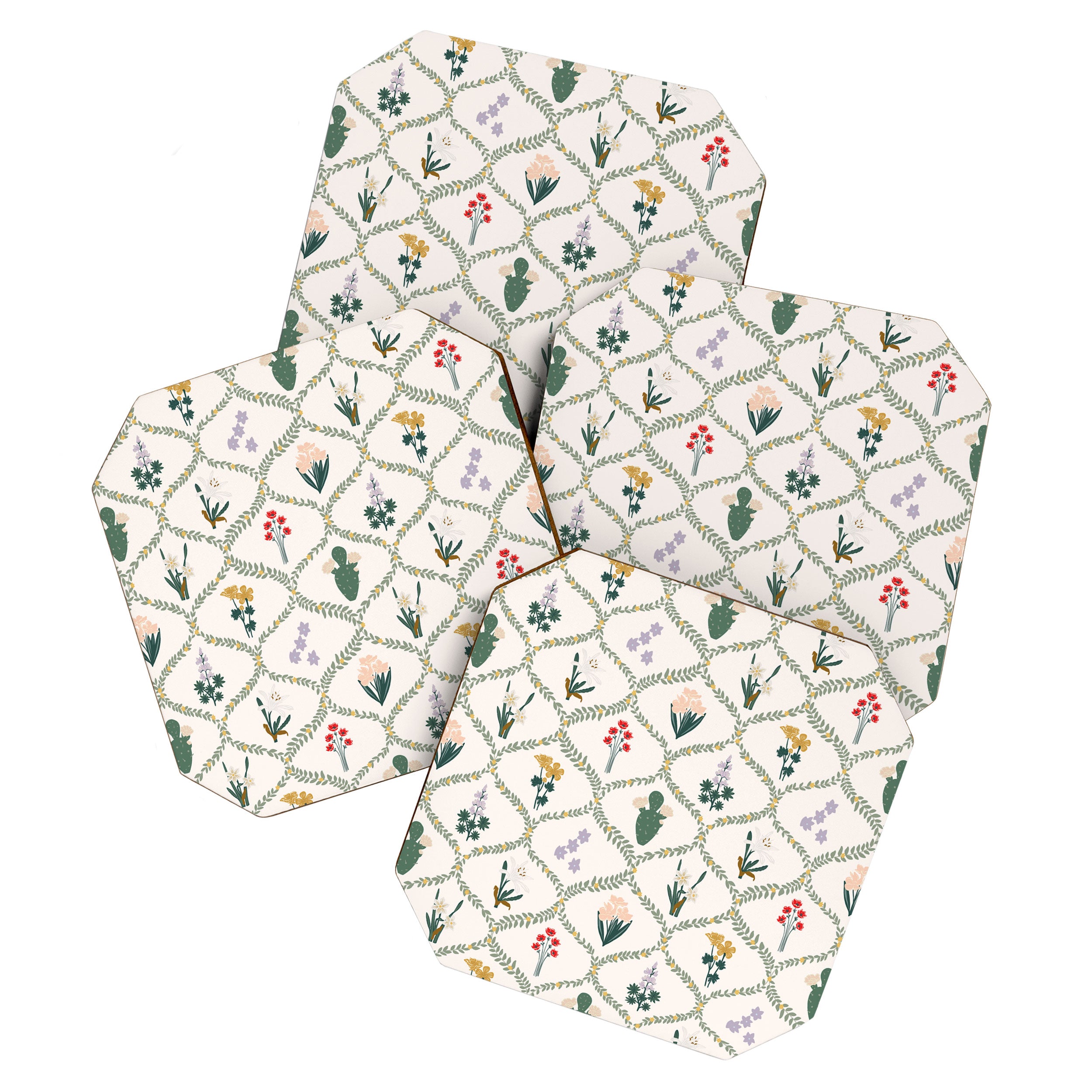 Israel Wildflowers Coaster Gallery Image 1