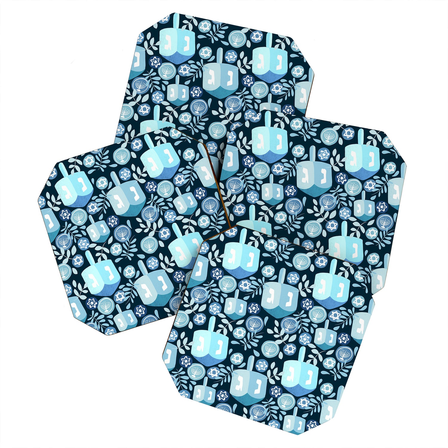 Night Dreidel Coaster Gallery Image 1
