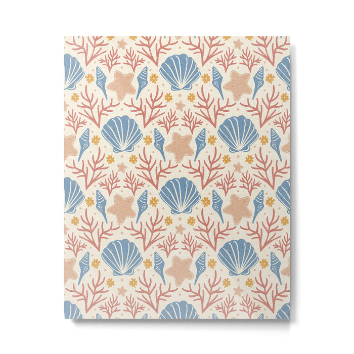 Seashells and Starfish Metal Print Gallery Image 1