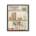 Tu B'Shevat Shelf Framed Canvas Print Gallery Image 6