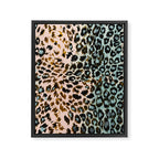 Abstract Animal Skin Framed Canvas Print Gallery Image 8