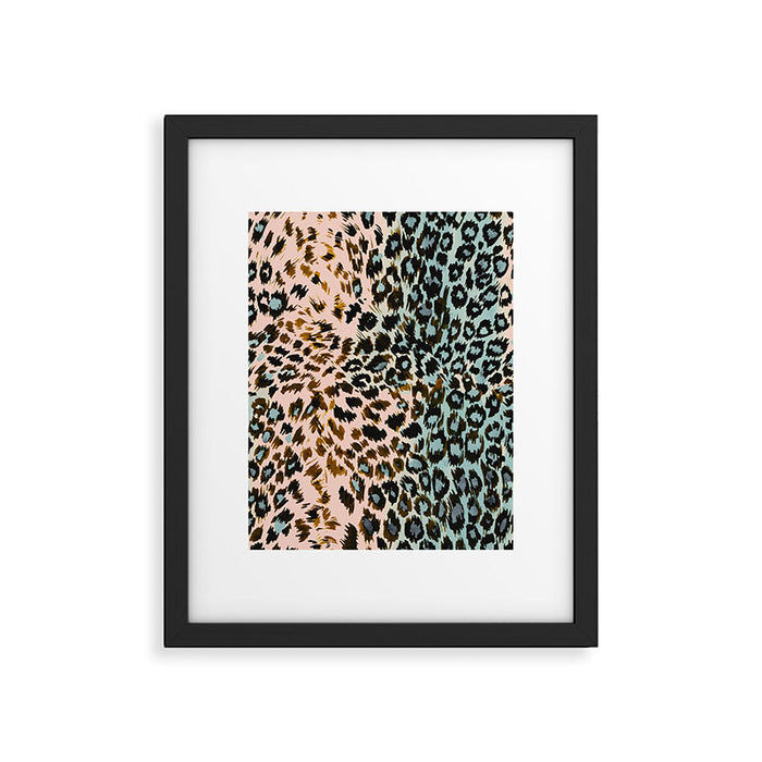 Abstract Animal Skin Framed Art Print Gallery Image 1