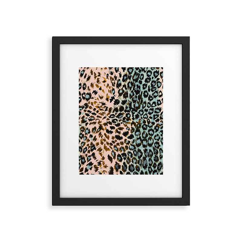 Abstract Animal Skin Framed Art Print Gallery Image 6