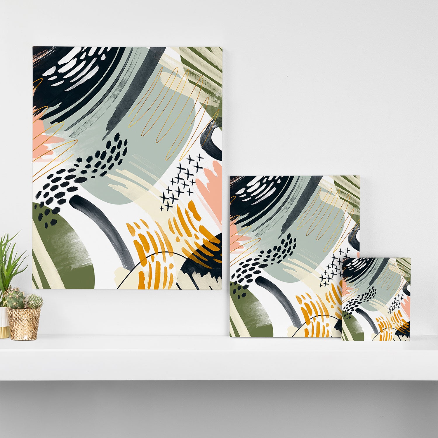 Abstract autumn season Canvas Print Gallery Image 3