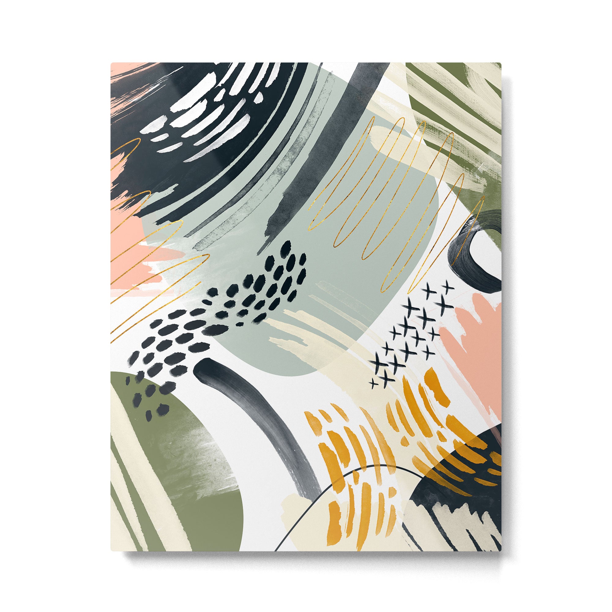 Abstract autumn season Metal Print Gallery Image 6