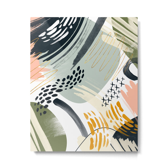 Abstract autumn season Metal Print Gallery Image 1