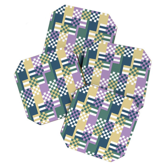 Abstract Block Mosaic R Coaster Gallery Image 1