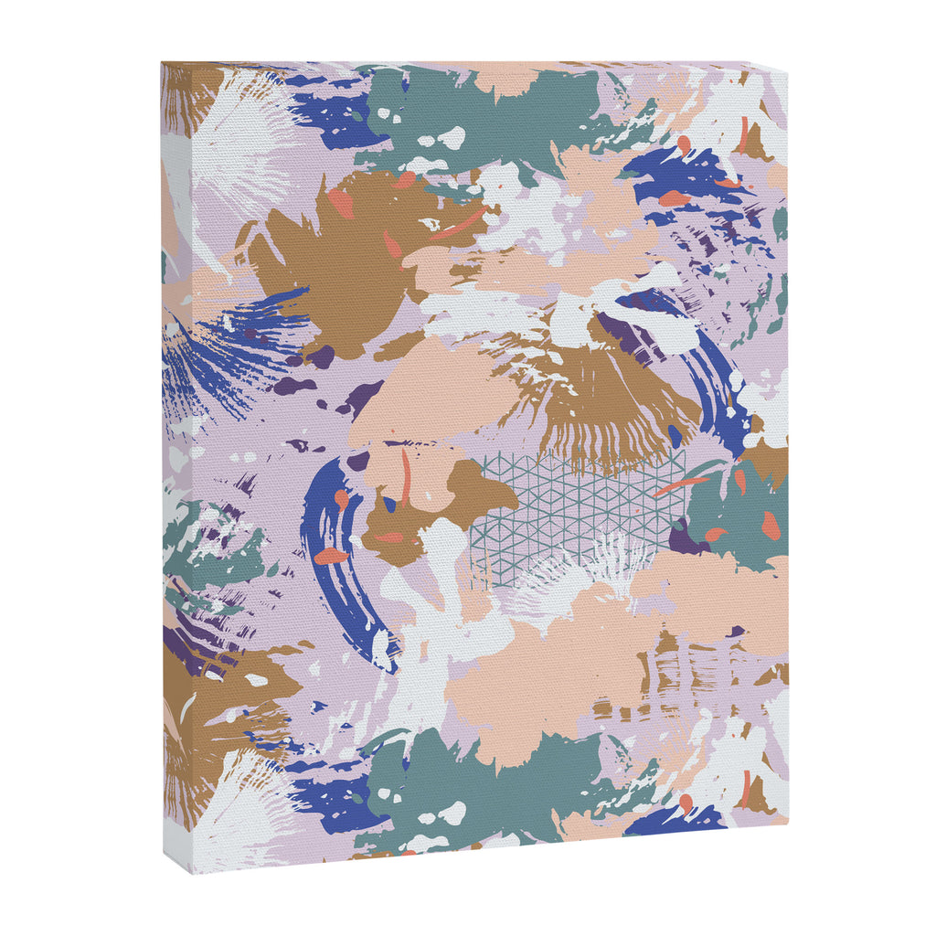 Abstract brush stroke madness Canvas Print Gallery Image 8