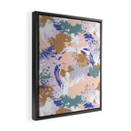 Abstract brush stroke madness Framed Canvas Print Gallery Image 2