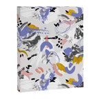 Abstract brush strokes splashes Canvas Print Gallery Image 8