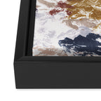 Abstract Colorful mountains C Framed Canvas Print Gallery Image 3