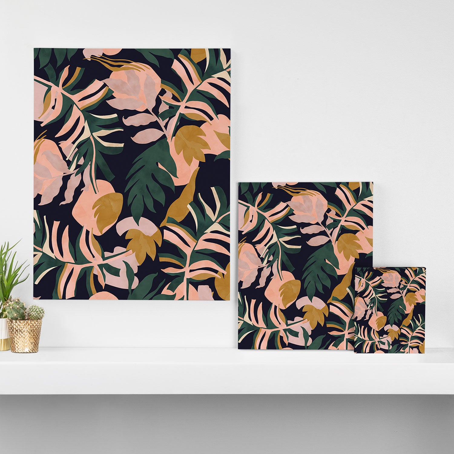 Abstract nature tropical 34 Canvas Print Gallery Image 3