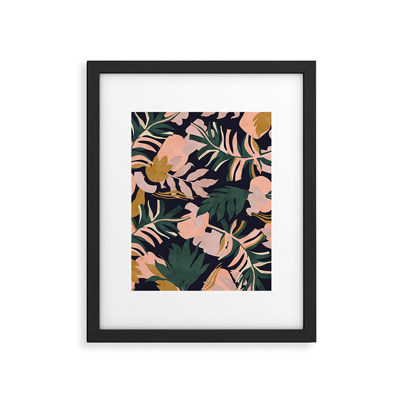 Abstract nature tropical 34 Framed Art Print Gallery Image 6
