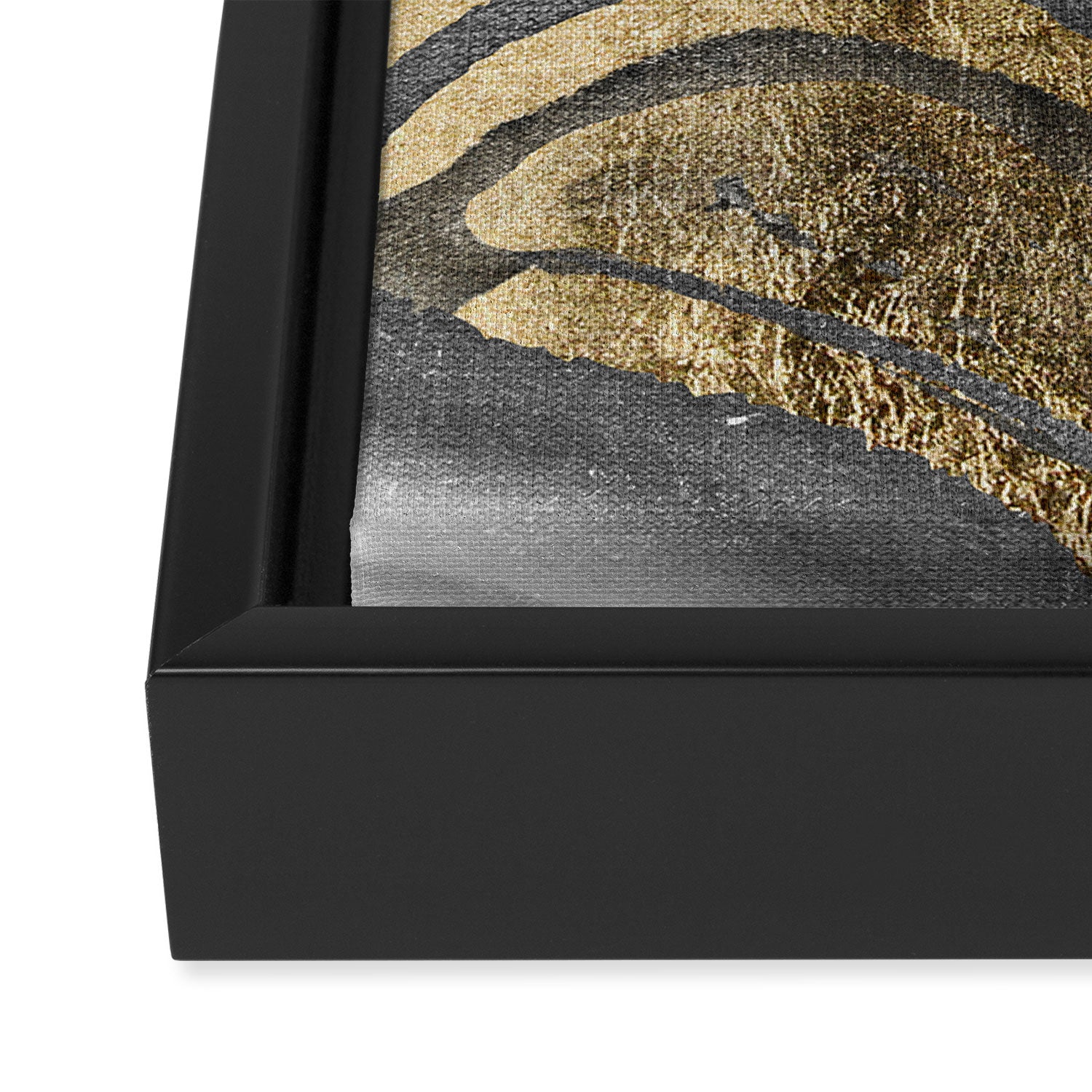 Abstract paint modern Framed Canvas Print Gallery Image 3