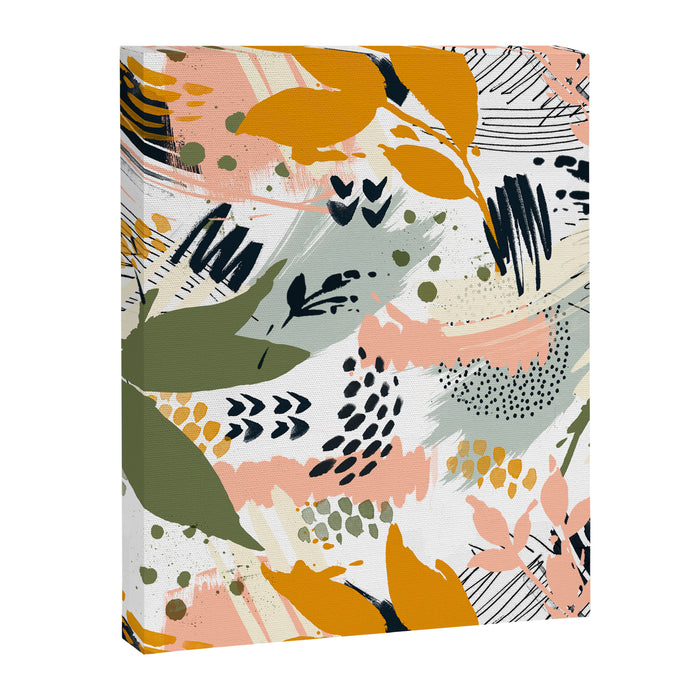 Abstract strokes still life Canvas Print Gallery Image 1