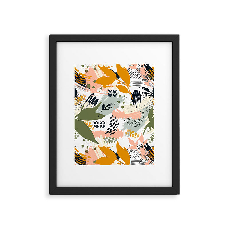 Abstract strokes still life Framed Art Print Gallery Image 4