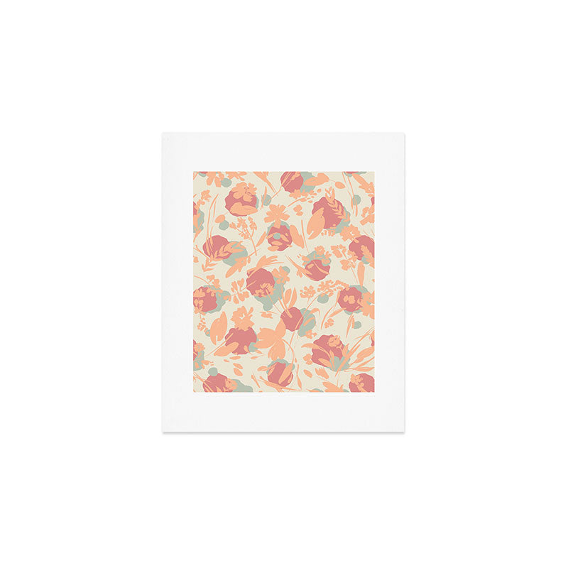 Abstract wild garden 2SM Art Print Gallery Image 1