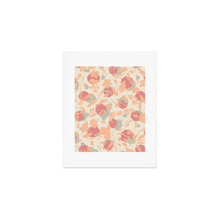 Abstract wild garden 2SM Art Print Gallery Image 1