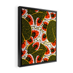 African leaves and flowers Framed Canvas Print Gallery Image 2