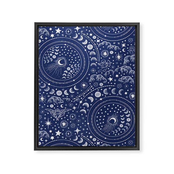 Angels of the starry sky A Framed Canvas Print Gallery Image 1