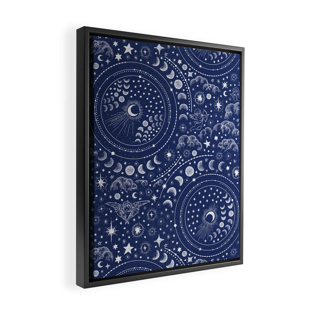 Angels of the starry sky A Framed Canvas Print Gallery Image 2