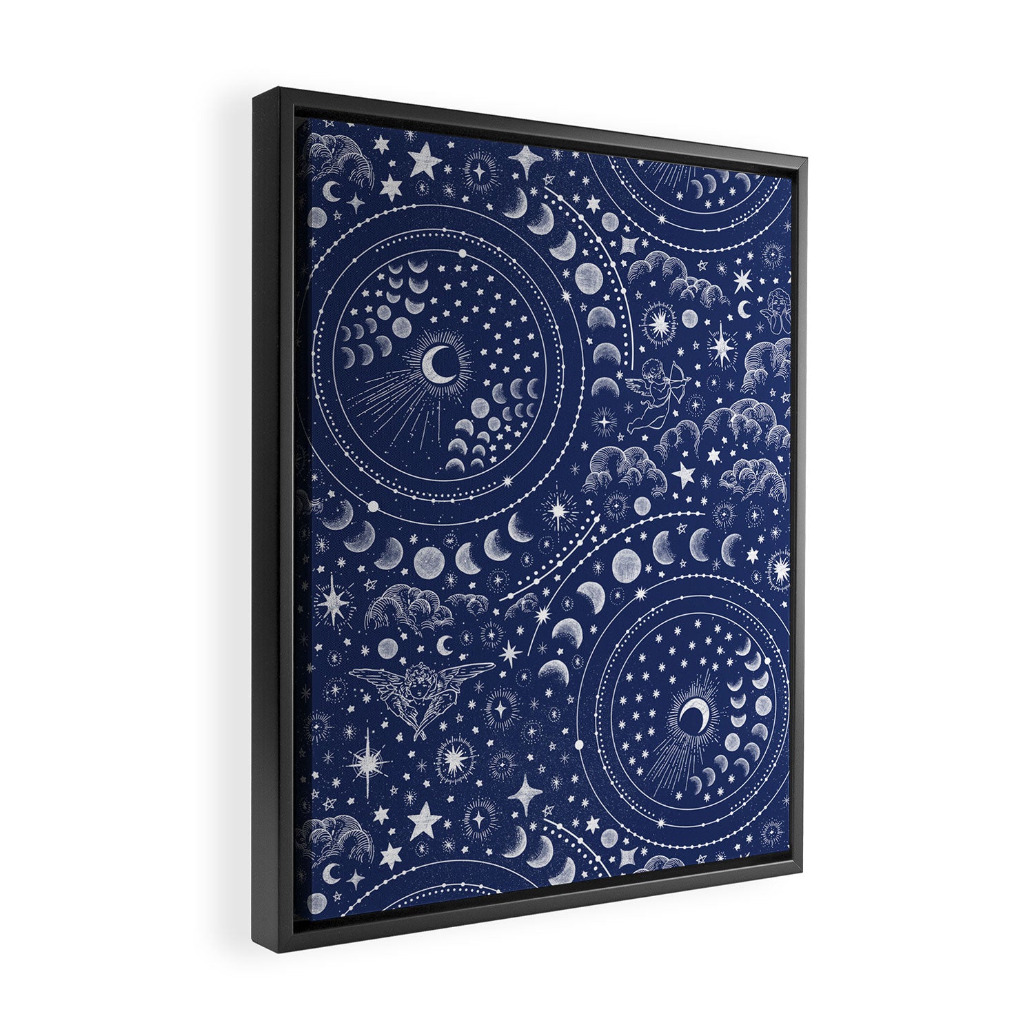 Angels of the starry sky A Framed Canvas Print Gallery Image 2