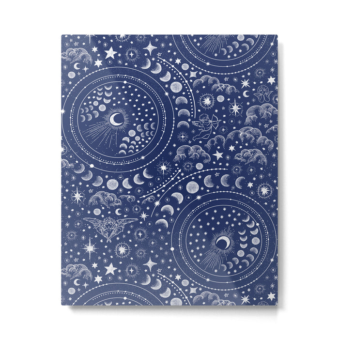 Angels of the starry sky A Metal Print Gallery Image 1