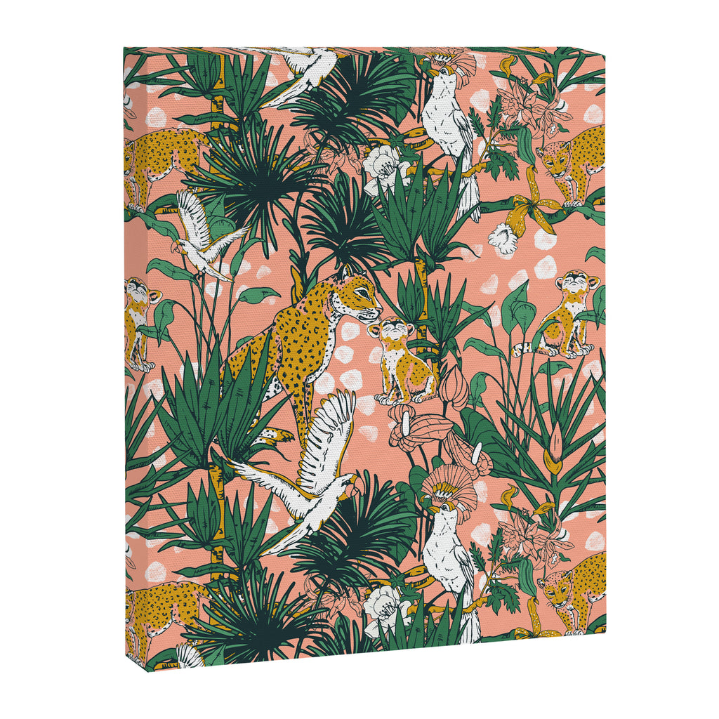 ANIMALS IN THE RAINFOREST I Canvas Print Gallery Image 8
