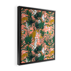ANIMALS IN THE RAINFOREST I Framed Canvas Print Gallery Image 2