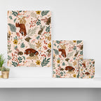 Animals winter wild nature 63 Canvas Print Gallery Image 3