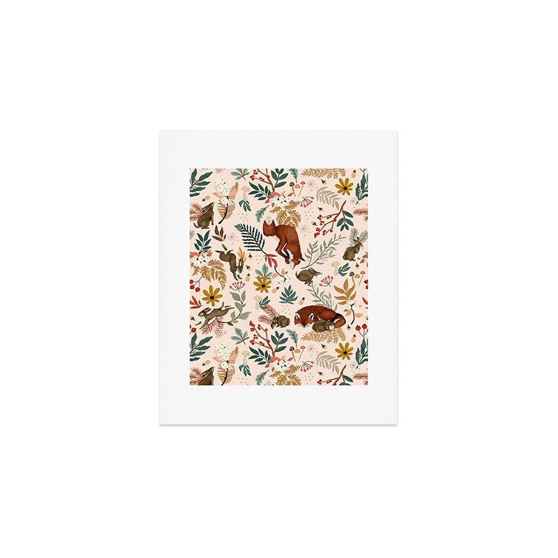 Animals winter wild nature 63 Art Print Gallery Image 1