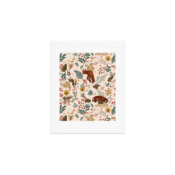 Animals winter wild nature 63 Art Print Gallery Image 1