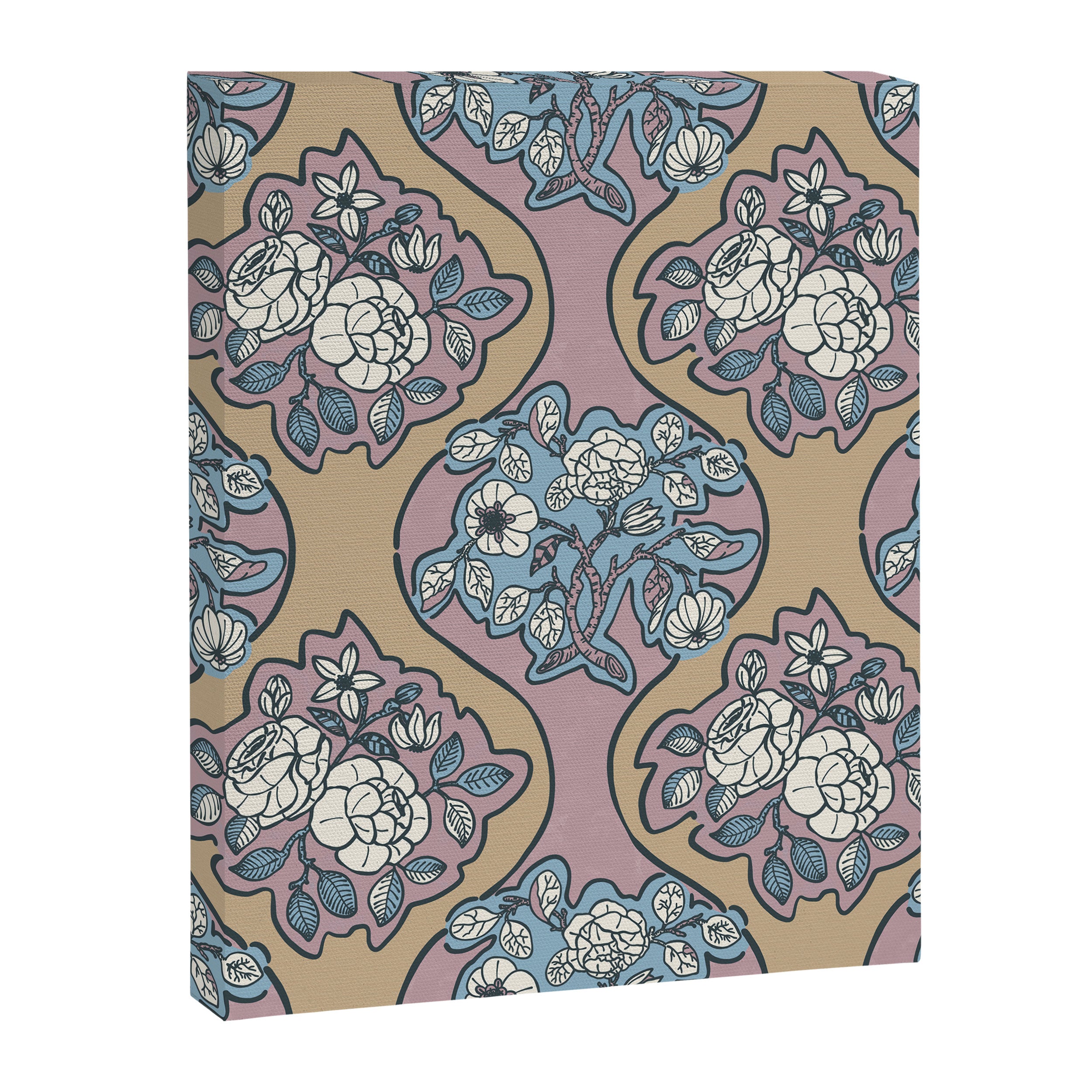 Antique Floral Beauty Canvas Print Gallery Image 8