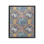 Antique Floral Beauty Framed Canvas Print Gallery Image 8