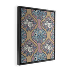 Antique Floral Beauty Framed Canvas Print Gallery Image 2