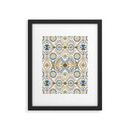 Artisan Tile Essence Flowery Framed Art Print Gallery Image 6