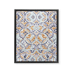 Artistic Floral Motif Medley Framed Canvas Print Gallery Image 8