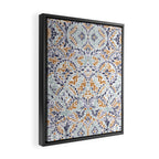 Artistic Floral Motif Medley Framed Canvas Print Gallery Image 2