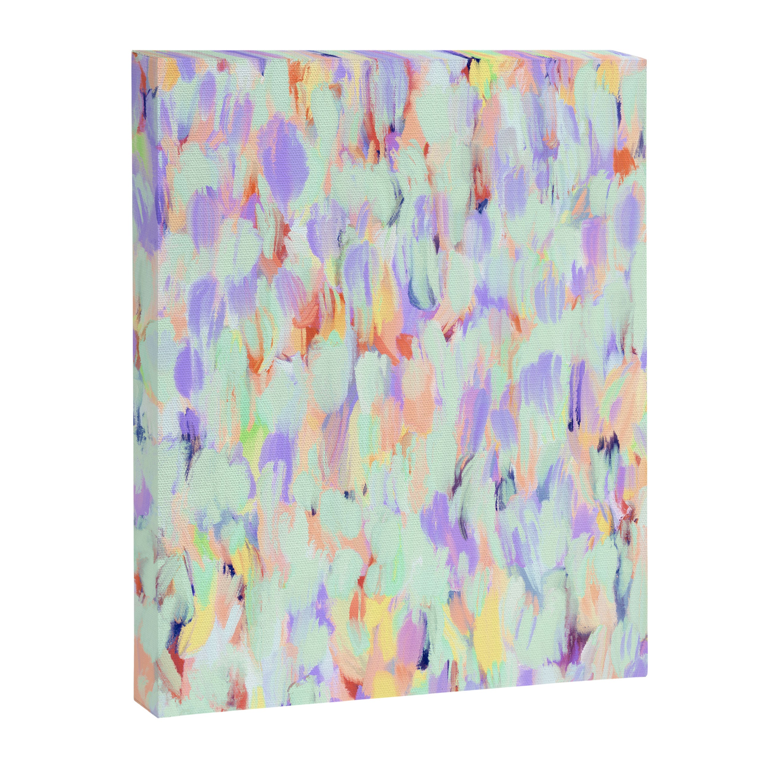 Artistic summer brushstrokes AS Canvas Print Gallery Image 8