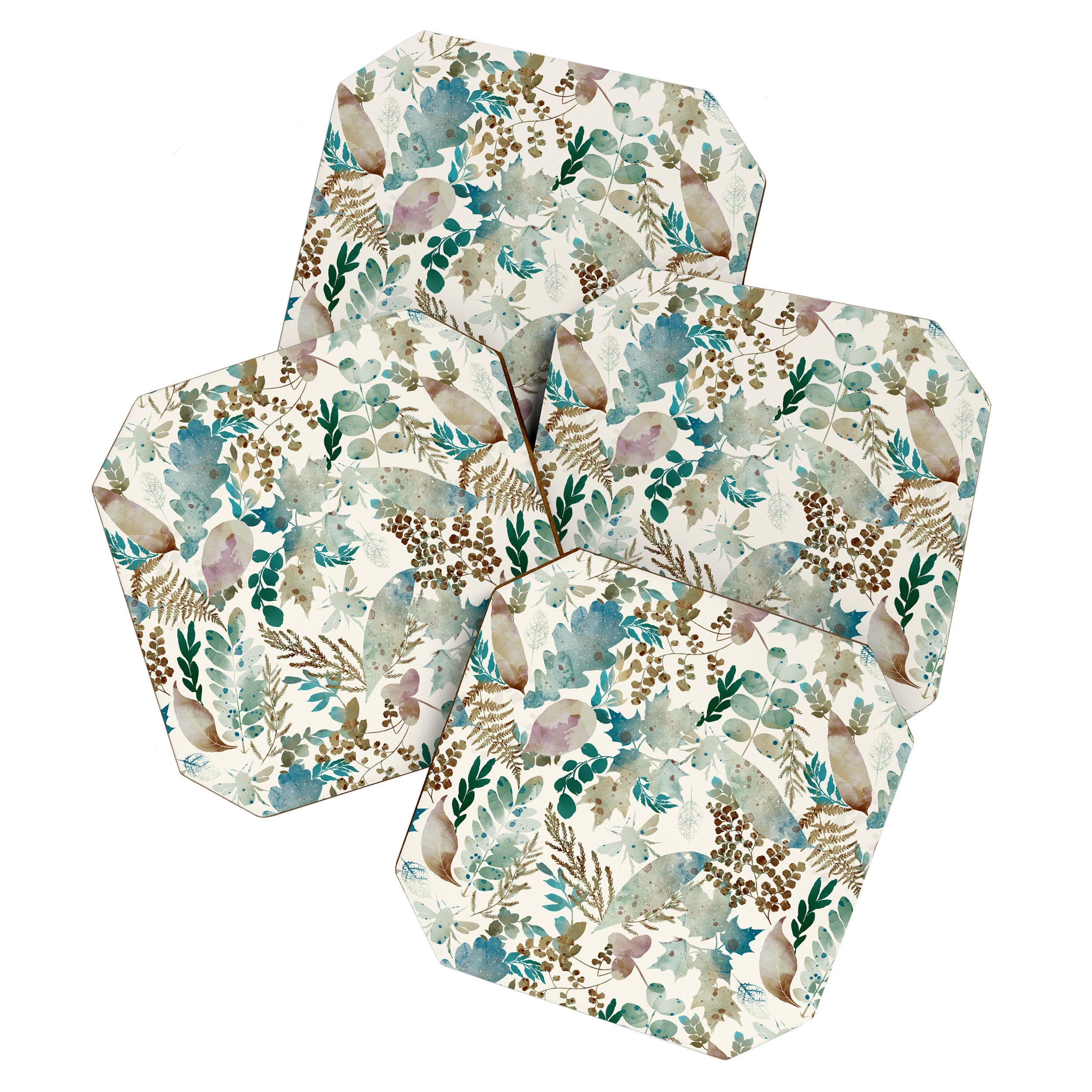 Autumn Botanical Bliss  Coaster Gallery Image 1