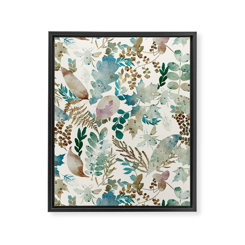 Autumn Botanical Bliss  Framed Canvas Print Gallery Image 8