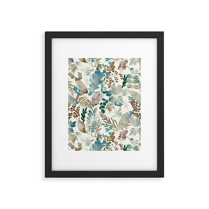 Autumn Botanical Bliss  Framed Art Print Gallery Image 6