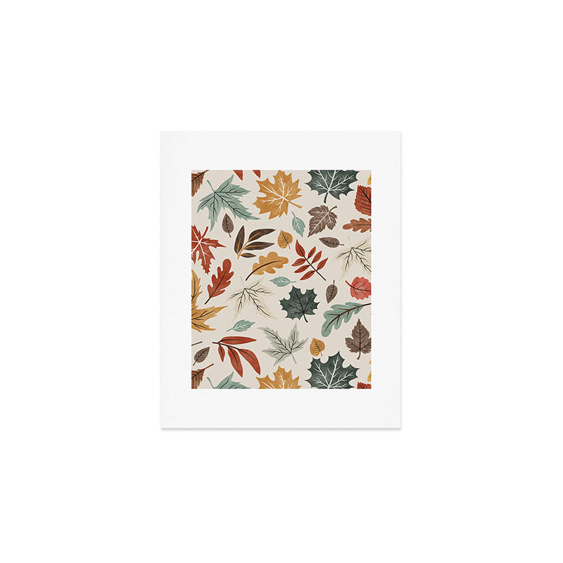 Autumn leaves fall IU Art Print Gallery Image 1