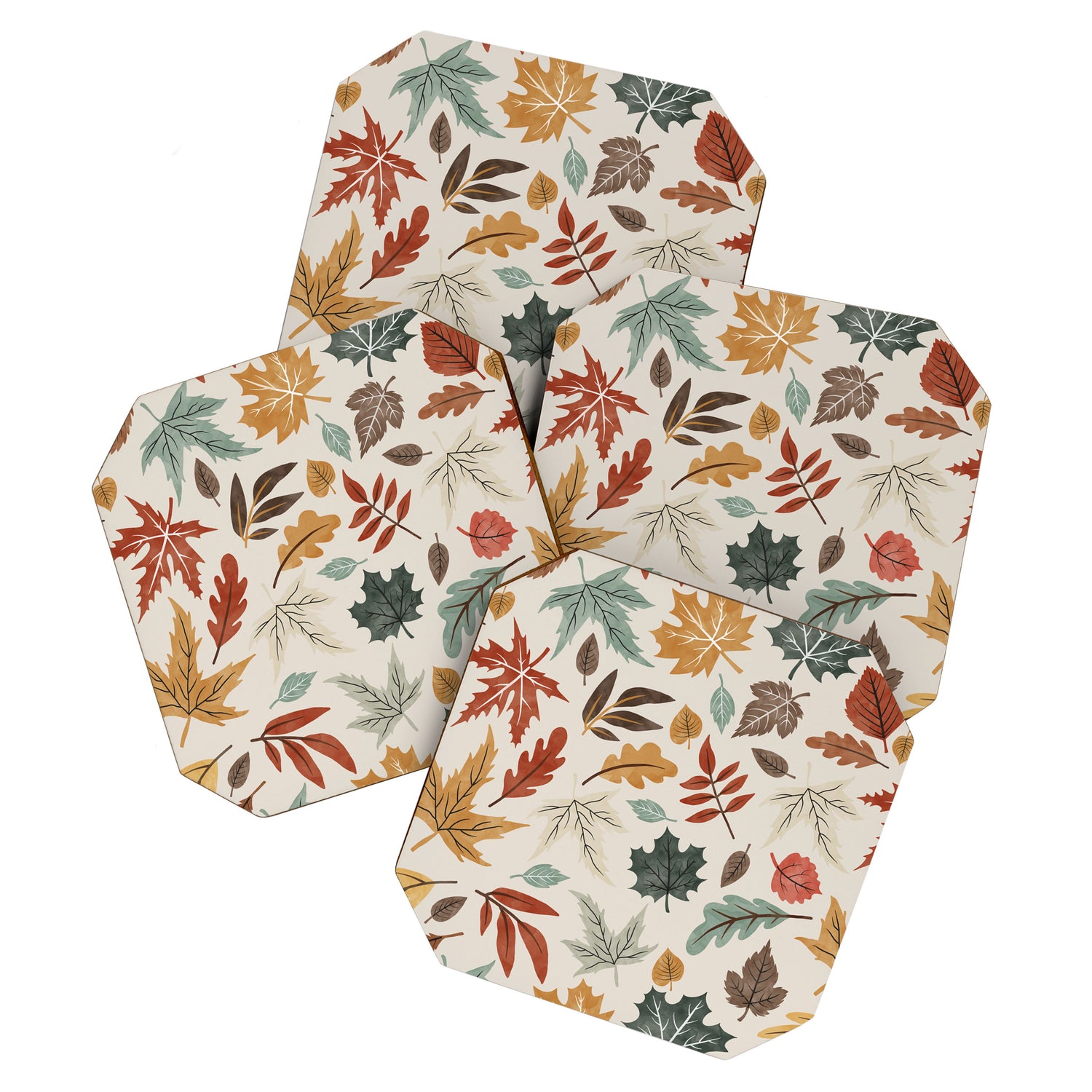 Autumn leaves fall IU Coaster Gallery Image 1