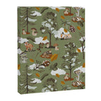 Baby animals in the leafy forest G Canvas Print Gallery Image 8