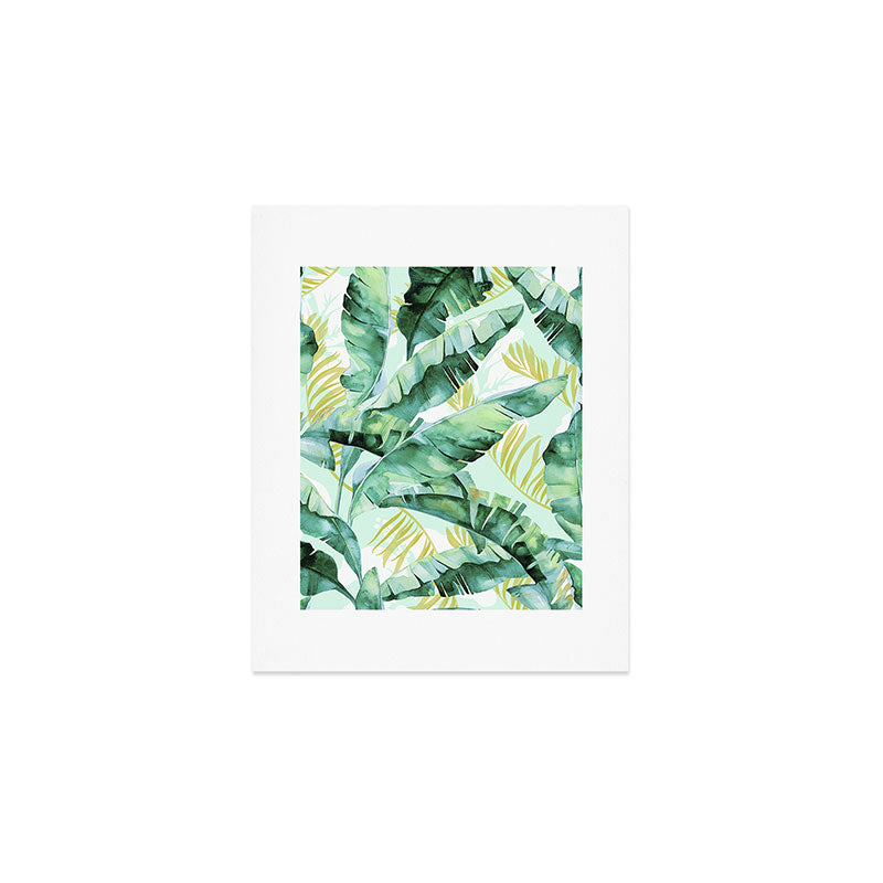 Banana leaf Art Print Gallery Image 1