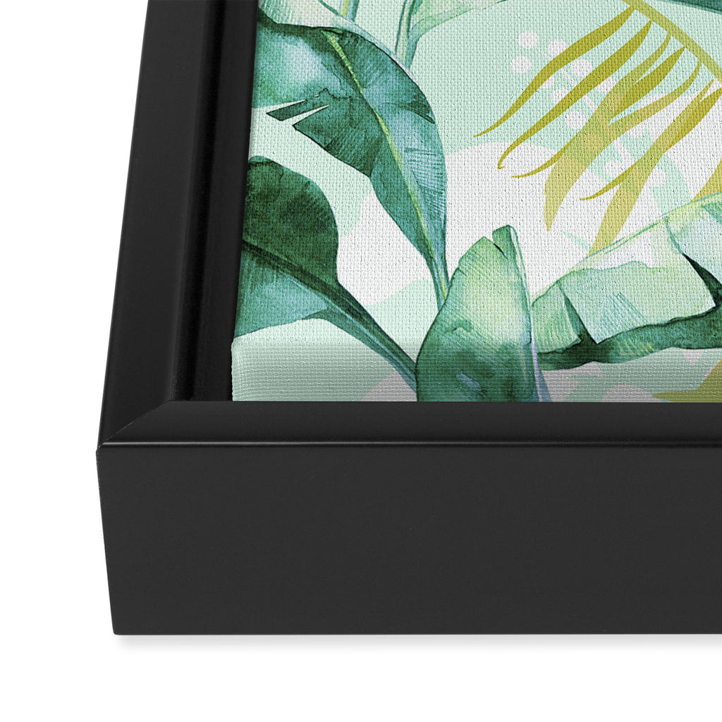 Banana leaf Framed Canvas Print Gallery Image 3