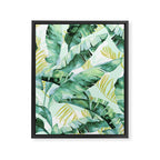 Banana leaf Framed Canvas Print Gallery Image 8