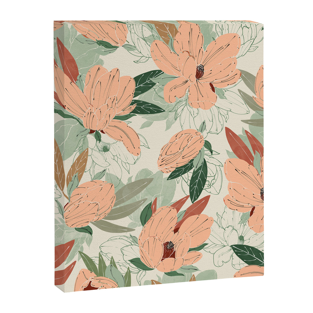 Big floral blossoms MF-24 Canvas Print Gallery Image 8